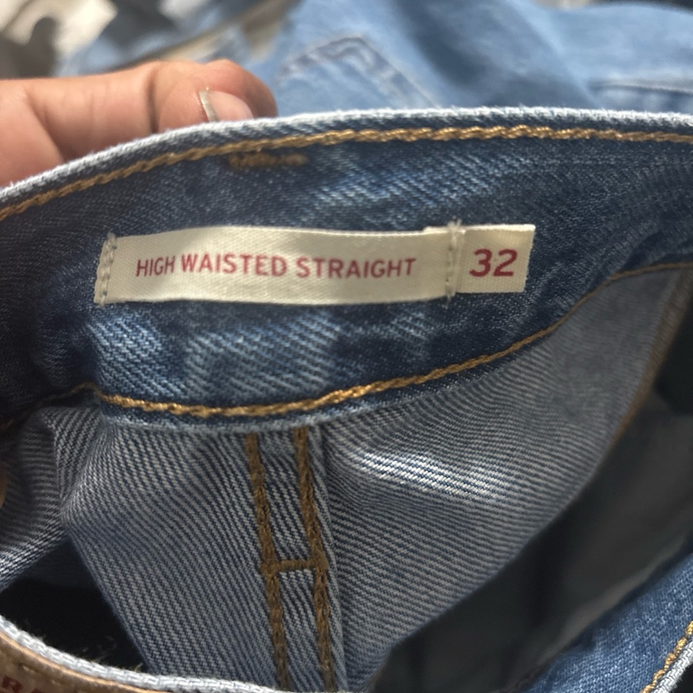 Levi's Classic Blue Denim Jeans